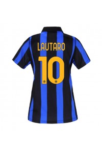 Inter Milan Lautaro Martinez #10 Jalkapallovaatteet Naisten Kotipaita 2026-27 Lyhythihainen